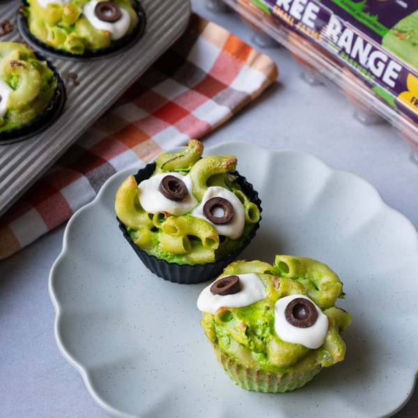 Healthy Monster Mac and Cheese Cups