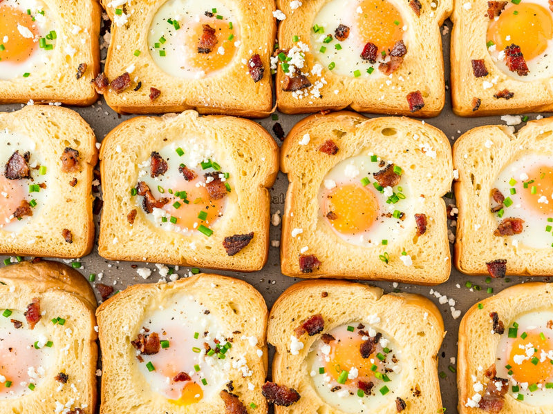 Sheet Pan Egg in a Hole